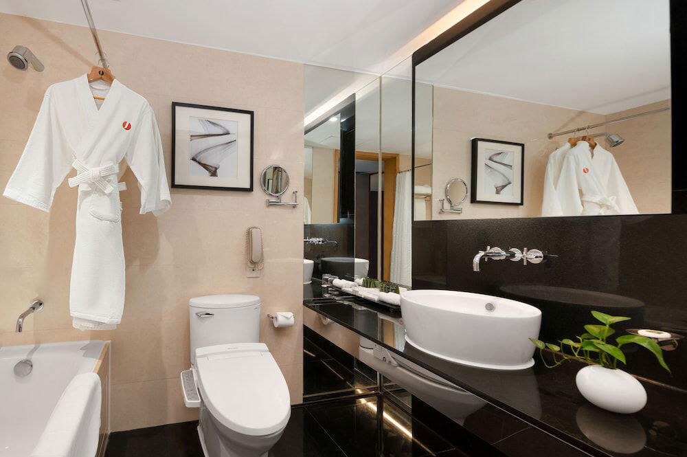 Foto de una habitación de Jianguo Hotel Guangzhou