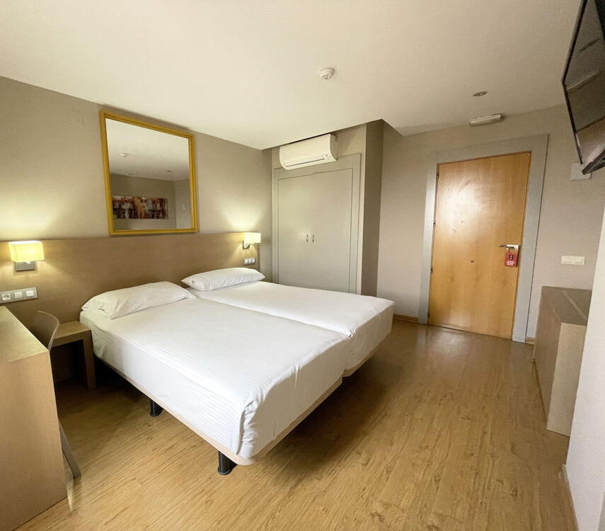 Foto de una habitación de Hotel Nuevo Zenit Calahorra