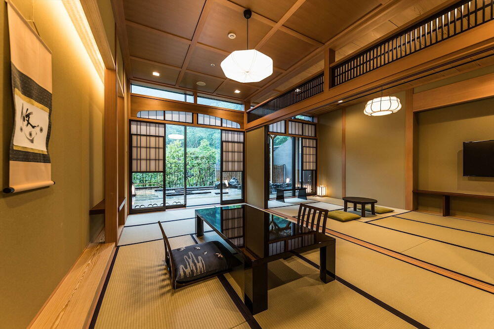 Foto de una habitación de Ryokan Hakone Kowakien Tenyu