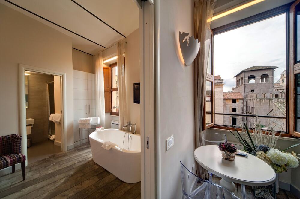 Foto de una habitación de Albergue Navona Palace Luxury Inn