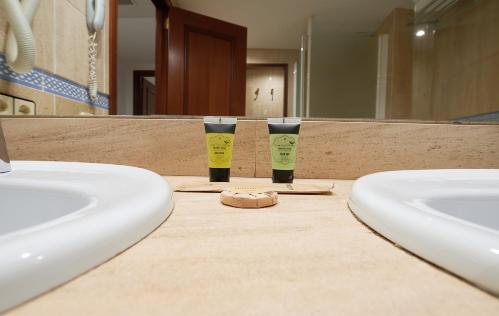 Foto del baño de Hotel Crisol Jardines de Córdoba