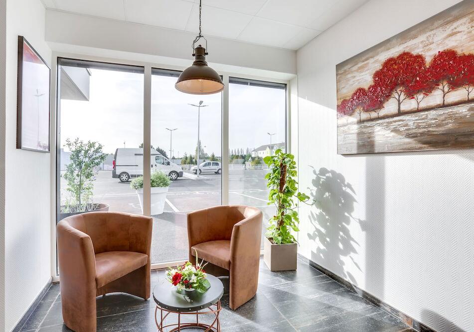 Foto de las zonas nobles de The Originals City, Hôtel Caen Mémorial