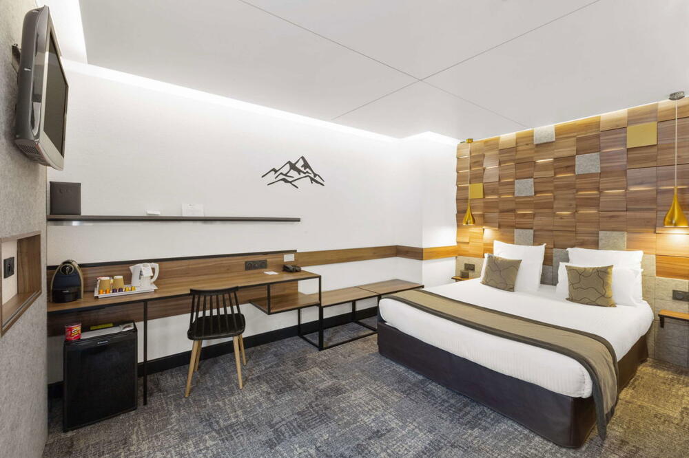 Foto de una habitación de Hotel Moxy Annecy