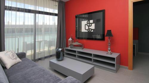 Foto de una habitación de Apartamentos Apolo Suites Rentalmar