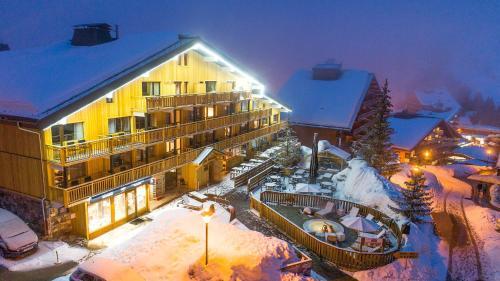 Foto del exterior de Madame Vacances Hôtel &amp;amp; Spa Le Mottaret