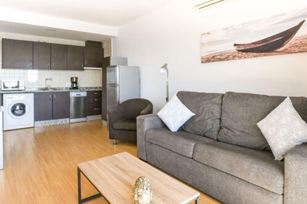 Foto de una habitación de Apartamentos Vegasol Playa AT
