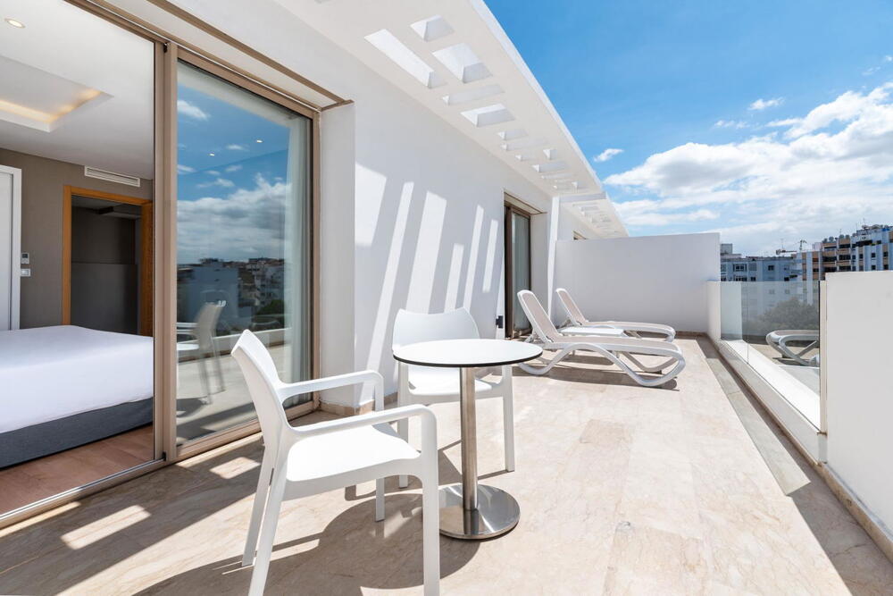 Foto de una habitación de Mid Town Hotel Casablanca