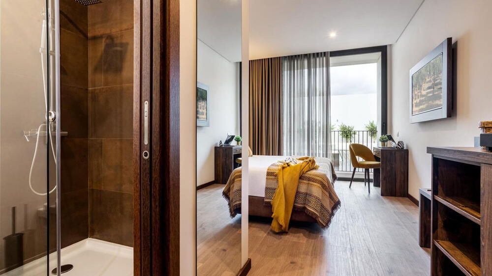 Foto de una habitación de Évora O Cante Hotel