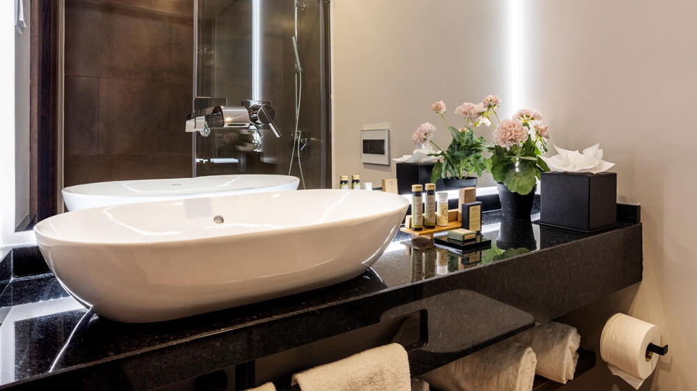 Foto del baño de Évora O Cante Hotel