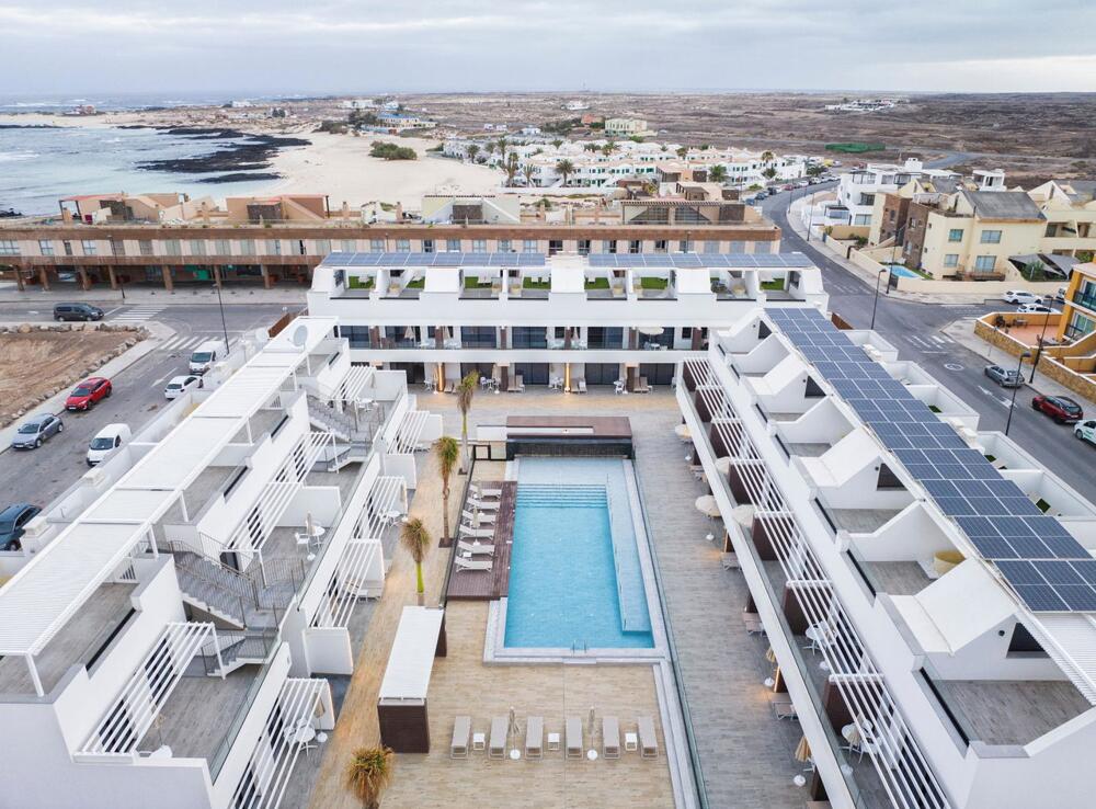 Foto del exterior de Apartamentos Esmeralda Cotillo Homes by LIVVO