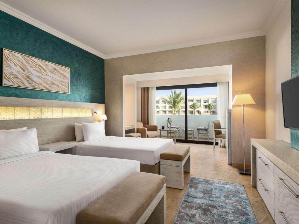 Foto de una habitación de Complejo Movenpick Waterpark Resort &amp;amp; Spa Soma Bay