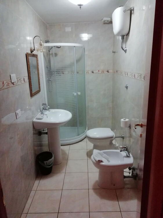 Foto del baño de Bed-and-Breakfast La Corte dei Principi