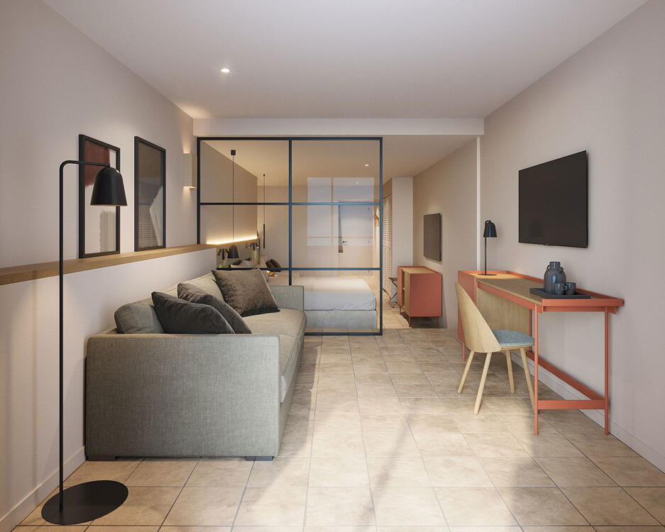 Foto de una habitación de Hotel Estival Maramar