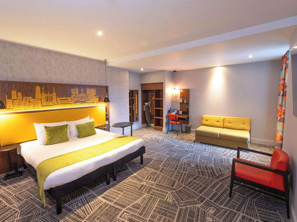 Foto de una habitación de Hotel ibis Styles Leeds City Centre Arena