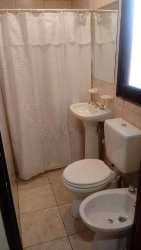 Foto de una habitación de Calafate Viejo Hostel