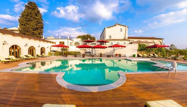 Foto de Villa Tolomei Hotel &amp; Resort