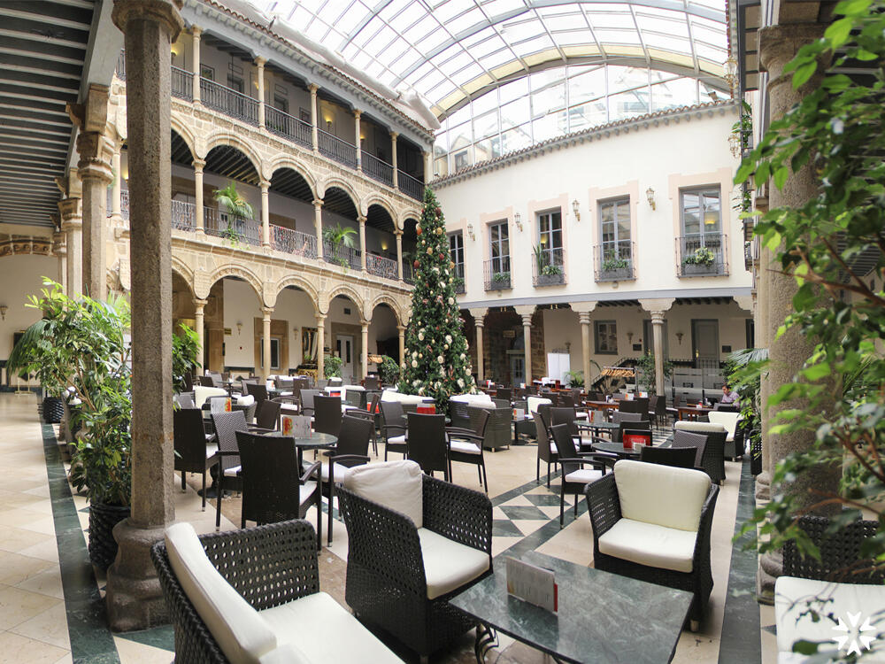 Foto de las zonas nobles de Hotel Palacio de los Velada