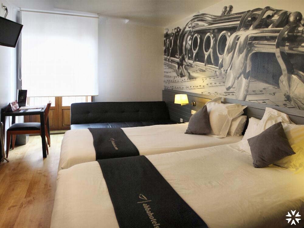 Foto de una habitación de Abba Jazz Hotel Vitoria