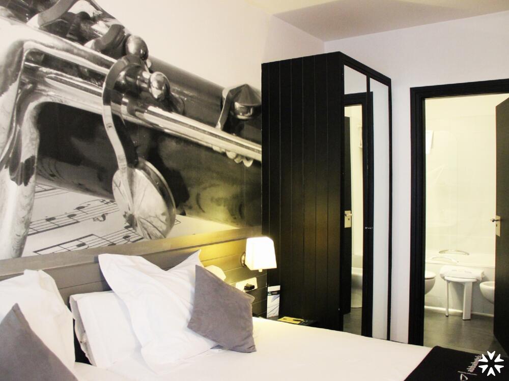 Foto de una habitación de Abba Jazz Hotel Vitoria
