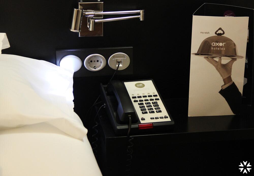 Foto de una habitación de Hotel Axor Barajas