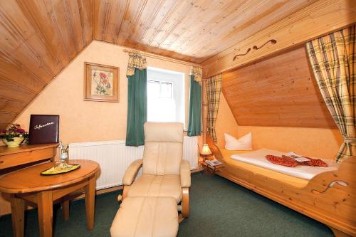 Foto de una habitación de Naturhotel Gasthof Bärenfels