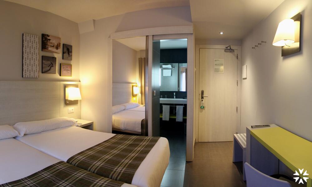 Foto de una habitación de Hotel Cristina
