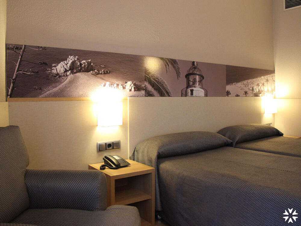 Foto de una habitación de Hotel Bernat II 4*Sup