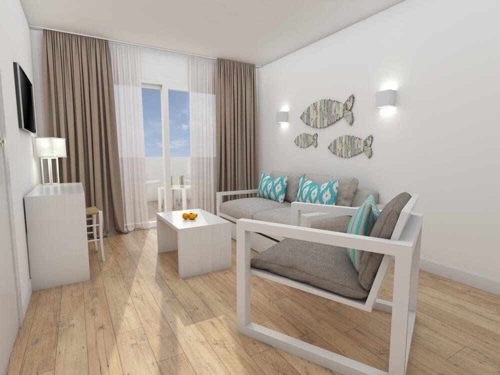 Foto de una habitación de Hotel BLUESEA Gran Playa