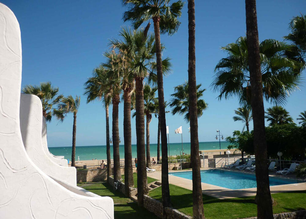 Foto del exterior de Apartamentos Tamarindos Peñiscola