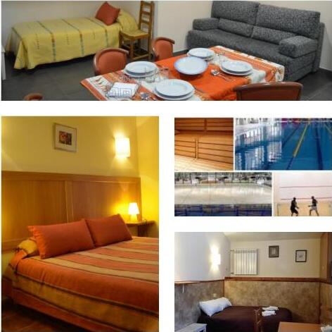Foto de una habitación de Aparthotel Llempó
