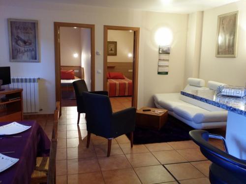 Foto de una habitación de Aparthotel Llempó