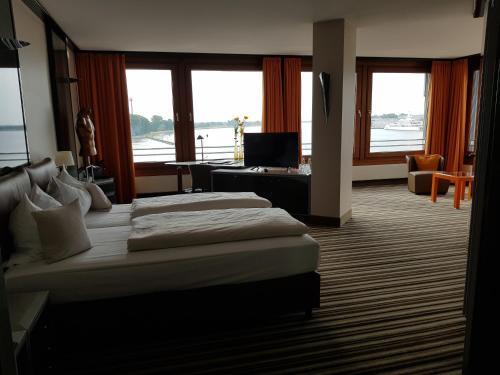 Foto de una habitación de Hotel Strandlust Vegesack