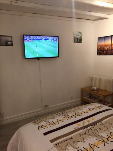 Foto de una habitación de Bed-and-Breakfast Au Nid de Tillé