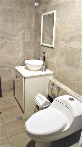 Foto del baño de Albergue El Solar Inn