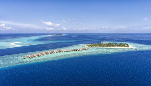 Foto de Complejo Hurawalhi Island Resort