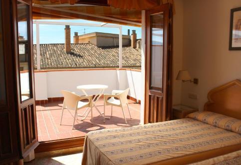 Foto de una habitación de Hotel el Sol