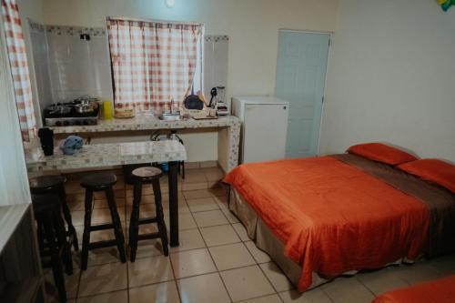 Foto de una habitación de Bungalows Flamingos