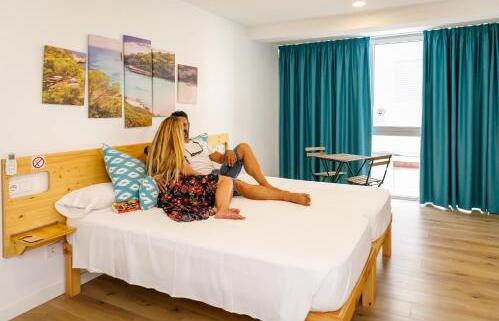 Foto de una habitación de We Hostel Palma - Albergue Juvenil