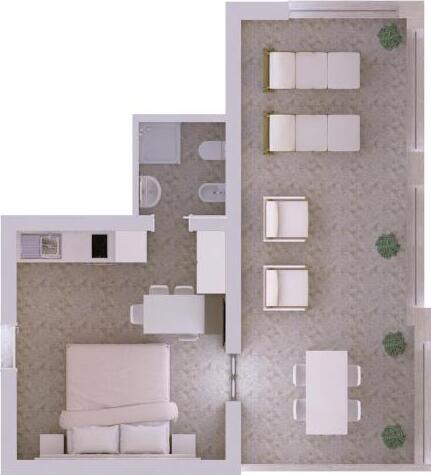 Foto de una habitación de Residence Hotel Alba Palace