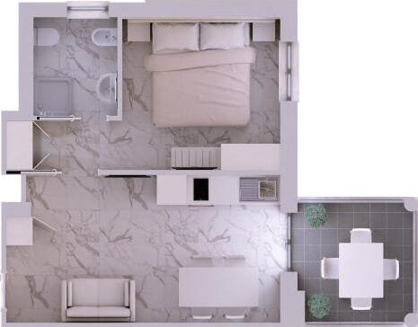 Foto de una habitación de Residence Hotel Alba Palace