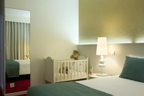 Foto de una habitación de Hotel Lagoa dos Pastorinhos