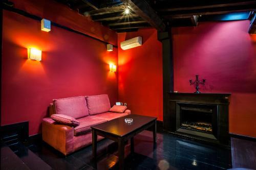Foto de una habitación de Apartamentos La Plaza