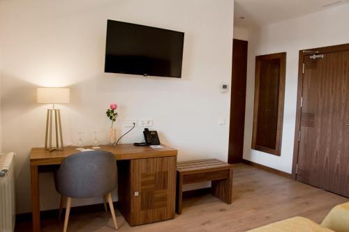 Foto de una habitación de Hotel Hospedería Monasterio de La Vid