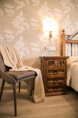 Foto de una habitación de Hotel Quintanares