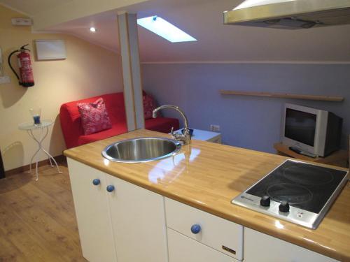 Foto de una habitación de Apartamentos Rurales la Estación