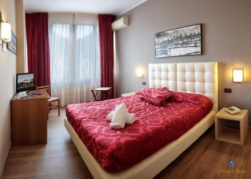 Foto de una habitación de Hotel Italia