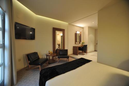 Foto de una habitación de Hotel Luve