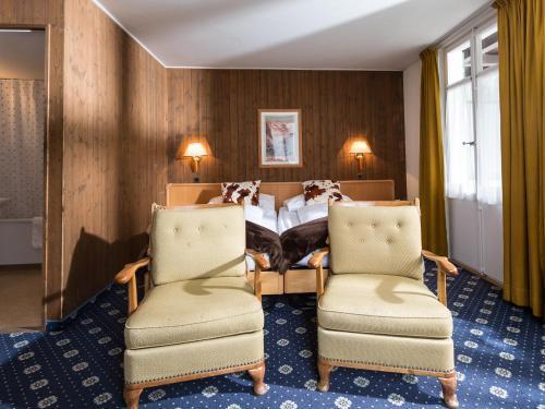 Foto de una habitación de Hotel Oberland