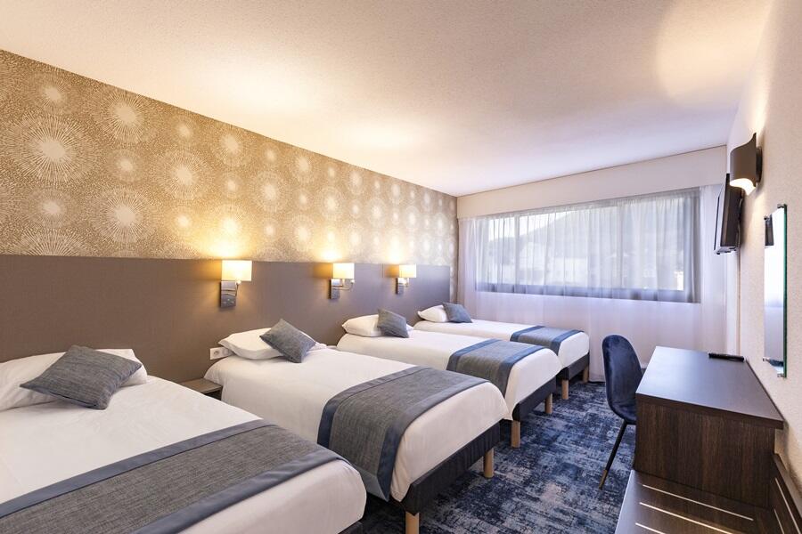 Foto de una habitación de Hôtel National