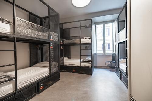 Foto de una habitación de Albergue YellowSquare Rome